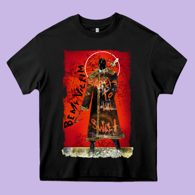 Vintage Candyman Be My Victim Halloween Heavy Core Tee Designed By Artisfamous