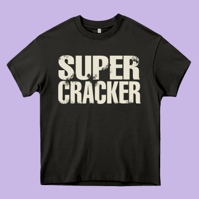Super Cracker Heavy Core Tee Designed By Artisfamous