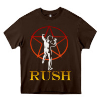 Chocolate Brown rush vintage starman unisex Heavy Core Tee - artisFamous