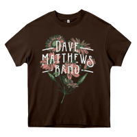 Chocolate Brown Dave Matthews ( DMB ) Heavy Core Tee - artisFamous