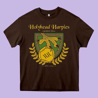 Holyhead Harpies Heavy Core Tee Designed By Artisfamous