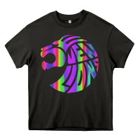 Asphalt reflective 7 lions Heavy Core Tee - artisFamous