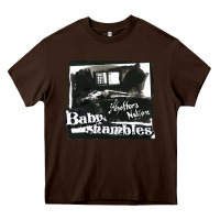 Chocolate Brown babyshambles Heavy Core Tee - artisFamous