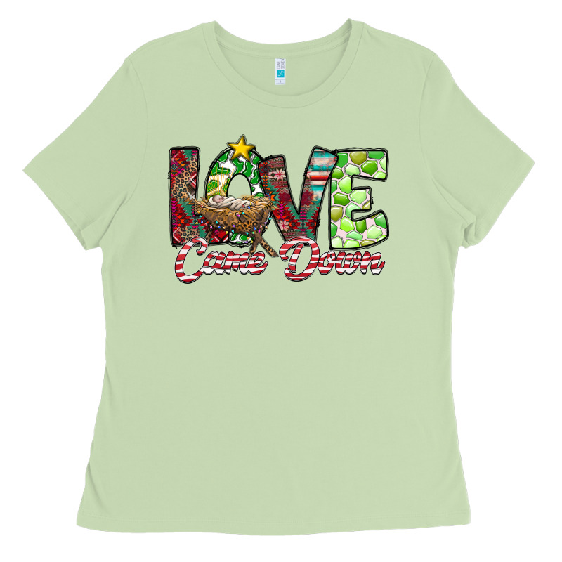 Love Came Down Ladies Tee by CowhideDigitalArt | Teevron