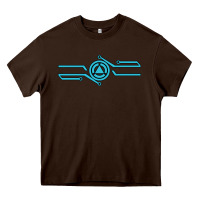 Chocolate Brown tron inspired merch Heavy Core Tee - artisFamous