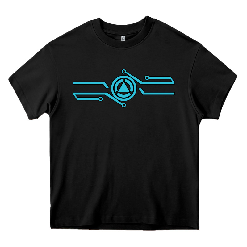 Tron Inspired Merch Heavy Core Tee by artisFamous | Teevron