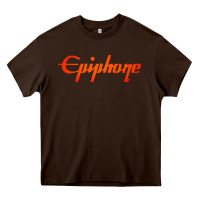 Chocolate Brown epiphone Heavy Core Tee - artisFamous