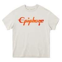 Cream epiphone Heavy Core Tee - artisFamous