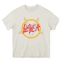 Cream heavy metal Heavy Core Tee - artisFamous