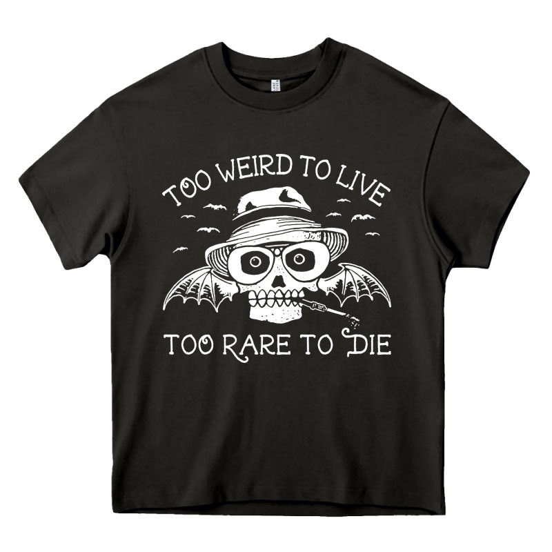Too Weird To Live Too Rare To Die Heavy Core Tee by artisFamous | Teevron