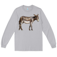 Moon Dust american mammoth jackstock donkey Long Sleeve Tee - LillyAllenDesigns