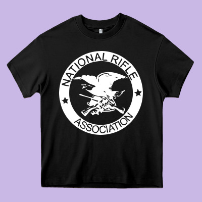 National Rifle Association Heavy Core Tee Designed By Artisfamous