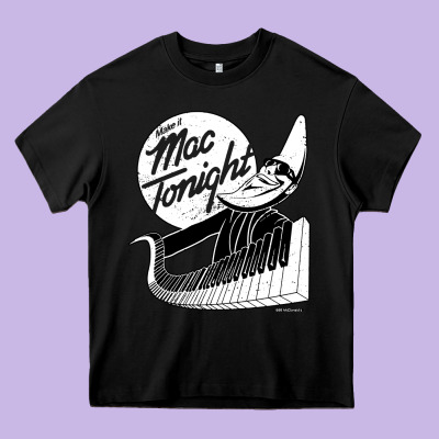 Mac Tonight Heavy Core Tee Designed By Artisfamous