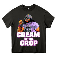 Asphalt macho cream of the crop Heavy Core Tee - artisFamous