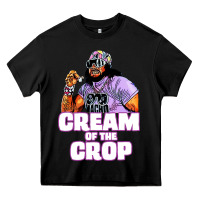 Black macho cream of the crop Heavy Core Tee - artisFamous