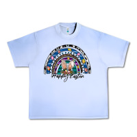 Happy Easter Rainbow Urban Heavy Tee | Teevron