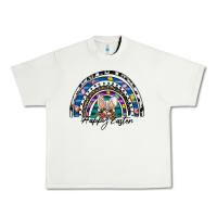 Pistachio happy easter rainbow Urban Heavy Tee - CowhideDigitalArt