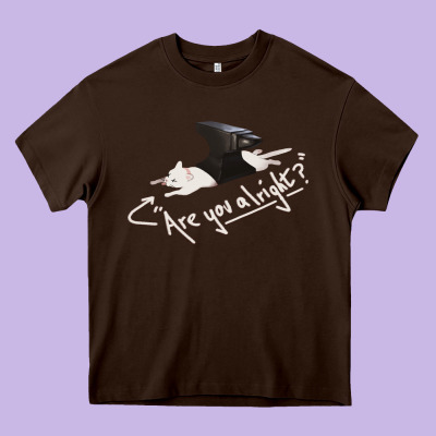 Lovejoy Are You Alright Heavy Core Tee Designed By Artisfamous