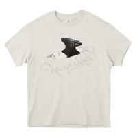 Cream Lovejoy Are you alright Heavy Core Tee - artisFamous