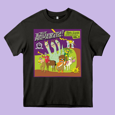 The Aquabats Myths Legends Heavy Core Tee Designed By Artisfamous