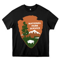 Black national park service Heavy Core Tee - artisFamous