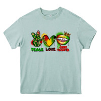 Arona Peace love Juneteenth Heavy Core Tee - FaDigitalArtStudio