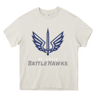 Cream battle hawks football Heavy Core Tee - artisFamous