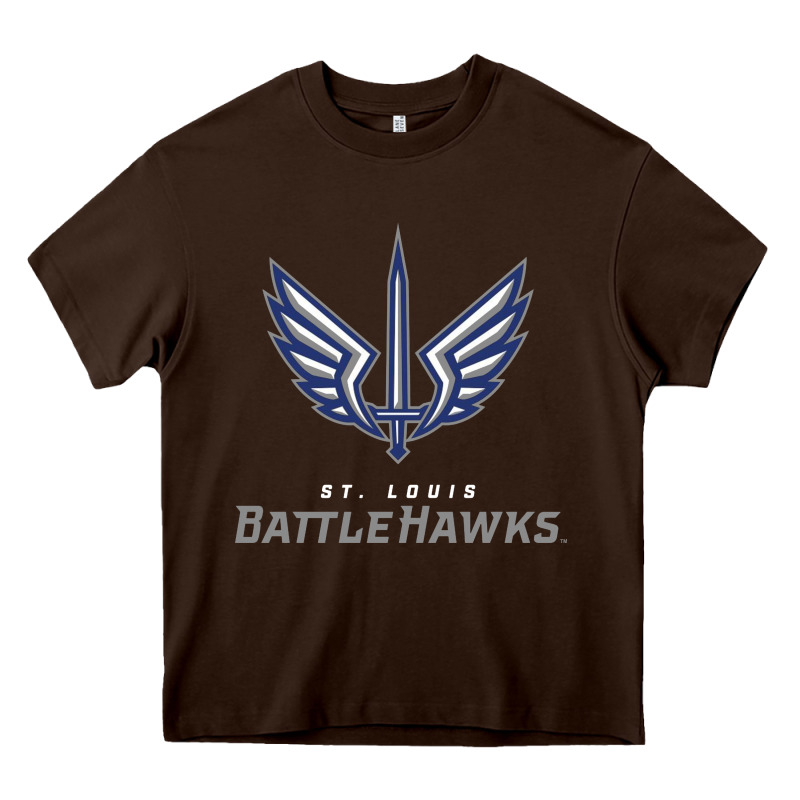 Battle Hawks Football Heavy Core Tee by artisFamous | Teevron