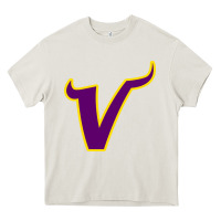 Cream vikings style Heavy Core Tee - artisFamous