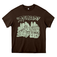 Chocolate Brown the aquabats Heavy Core Tee - artisFamous