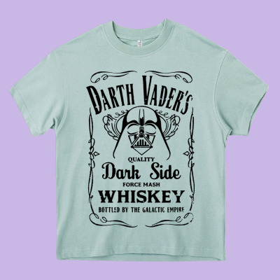 Quality Dark Side Heavy Core Tee Designed By Artisfamous