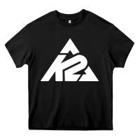 Black k2 ski snowboarding Heavy Core Tee - artisFamous