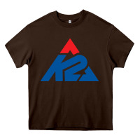 Chocolate Brown k2 ski snowboarding Heavy Core Tee - artisFamous