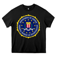 Black fbi Heavy Core Tee - artisFamous