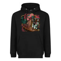 Black Let's Go Heavyweight Hoodie - Jasminsmagicworld