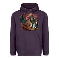 Plum Let's Go Heavyweight Hoodie - Jasminsmagicworld