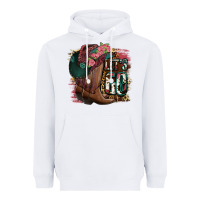 White Let's Go Heavyweight Hoodie - Jasminsmagicworld