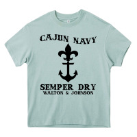 Arona cajun navy Heavy Core Tee - artisFamous