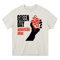Cream american idiot Heavy Core Tee - artisFamous