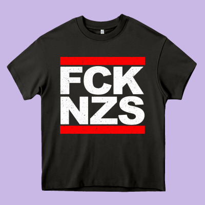 Fck Nzs Heavy Core Tee Designed By Artisfamous