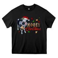 Black mooey christmas Heavy Core Tee - RanaPortraitStore