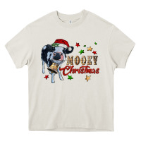 Cream mooey christmas Heavy Core Tee - RanaPortraitStore