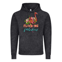 Vintage Black flamingo flocking fabulous Vintage Hoodie - Artiststas