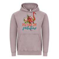 Vintage Zinc flamingo flocking fabulous Vintage Hoodie - Artiststas