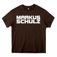 Chocolate Brown markus schulz Heavy Core Tee - artisFamous