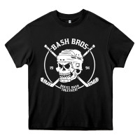 Black bash bros Heavy Core Tee - artisFamous