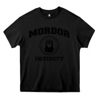 Black mordor university Heavy Core Tee - artisFamous