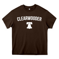 Chocolate Brown clearwooder Heavy Core Tee - artisFamous