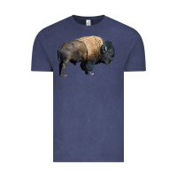 Vintage Denim Bison Buffalo Vintage Tee - LillyAllenDesigns