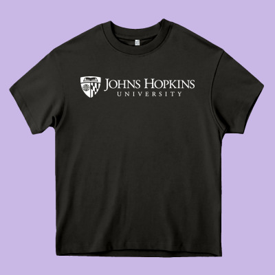 Johns Hopkins Heavy Core Tee Designed By Artisfamous